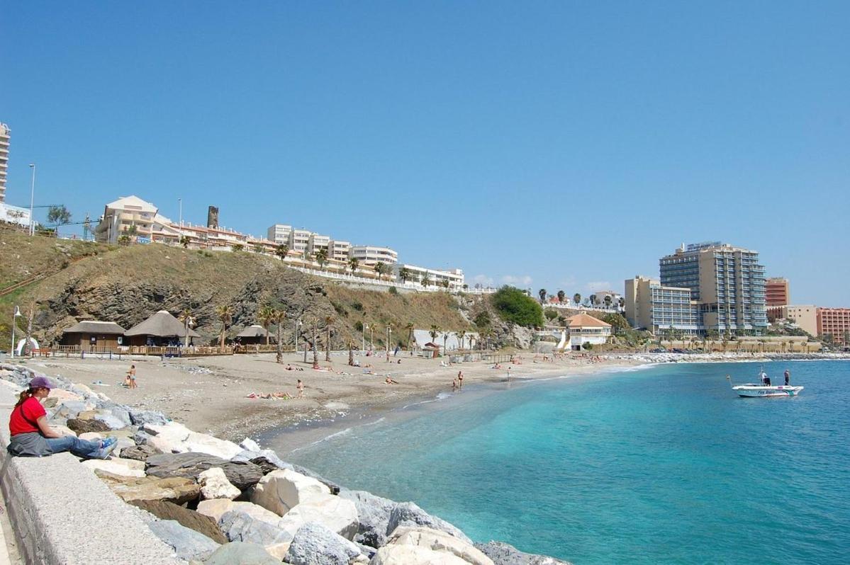 Apartamento Para 6 Con Wifi, Ac, Piscina Y Parking Gratis Benalmadena Bagian luar foto